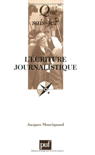 L'écriture journalistique
