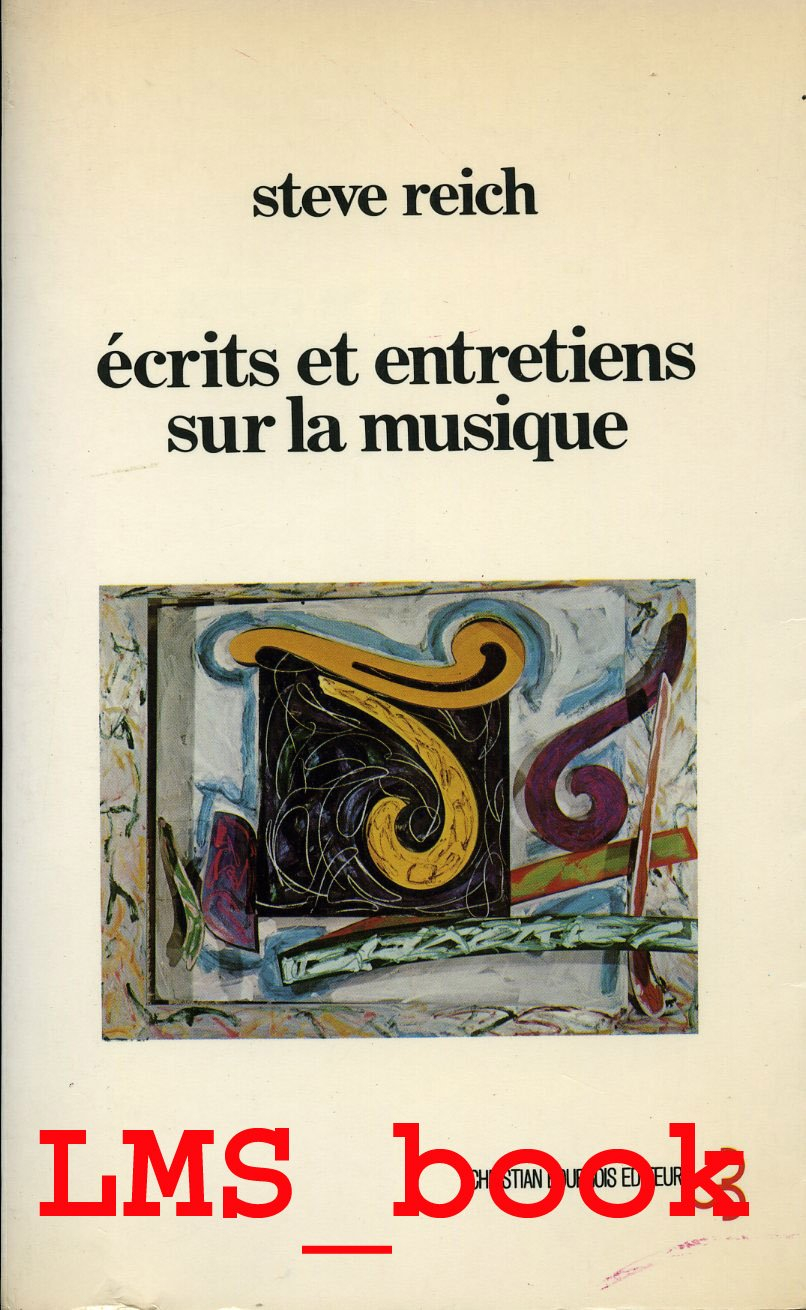 Ecrits et entretiens sur la musique