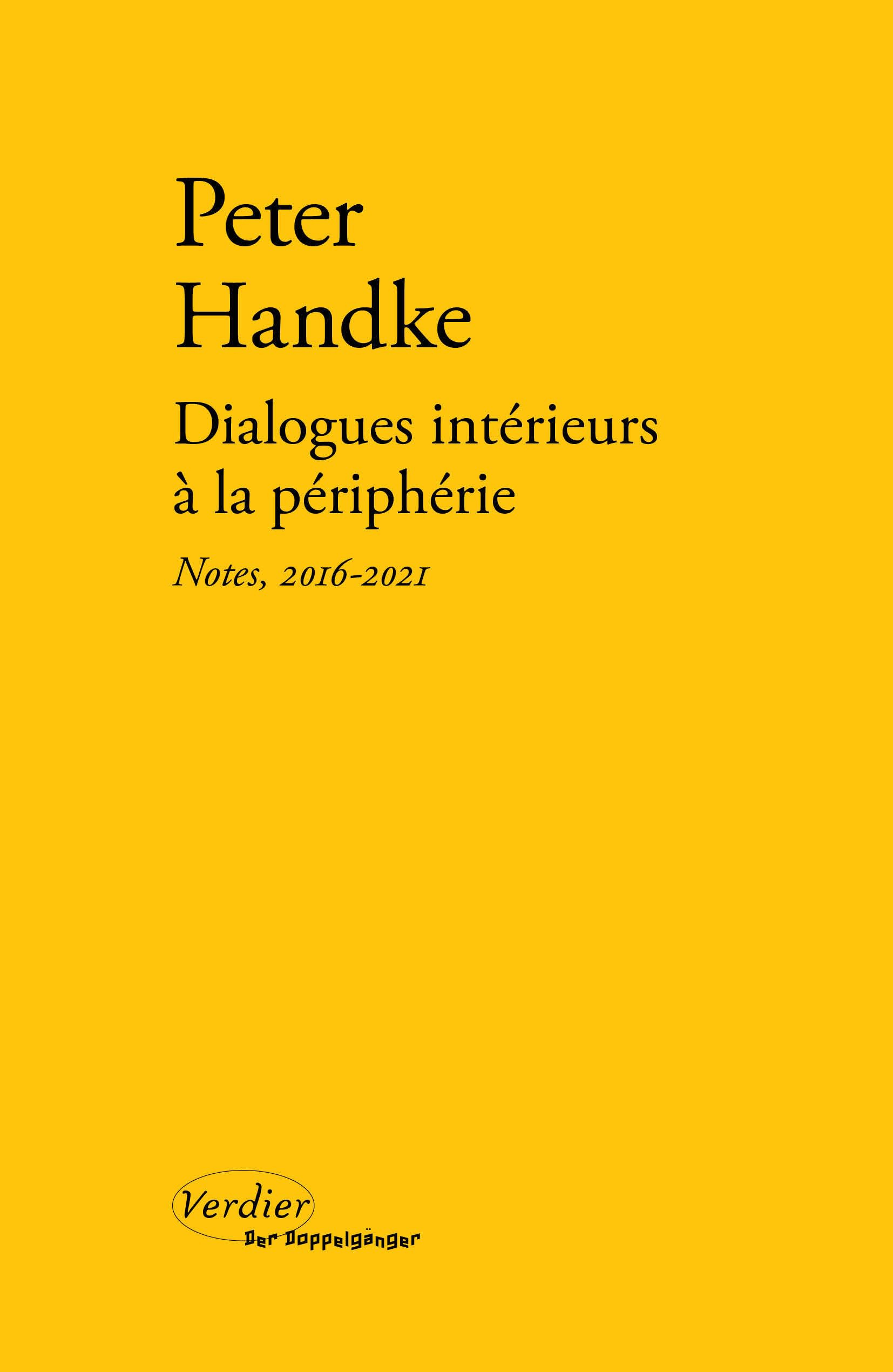 Dialogues intérieurs à la périphérie : 2016-2021