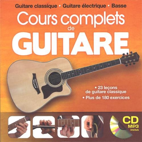 Cours complets de guitare : guitare classique, guitare électrique, basse
