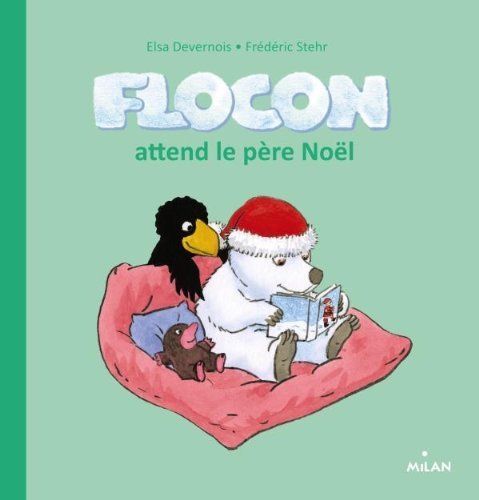 Flocon attend le Père Noël