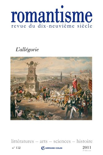 Romantisme, n° 152. L'allégorie