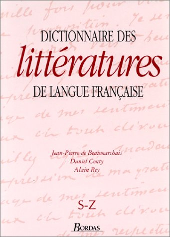 DICT.LITT.LGUE FRSE 4    (Ancienne Edition)