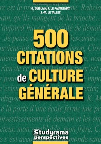 500 citations de culture générale