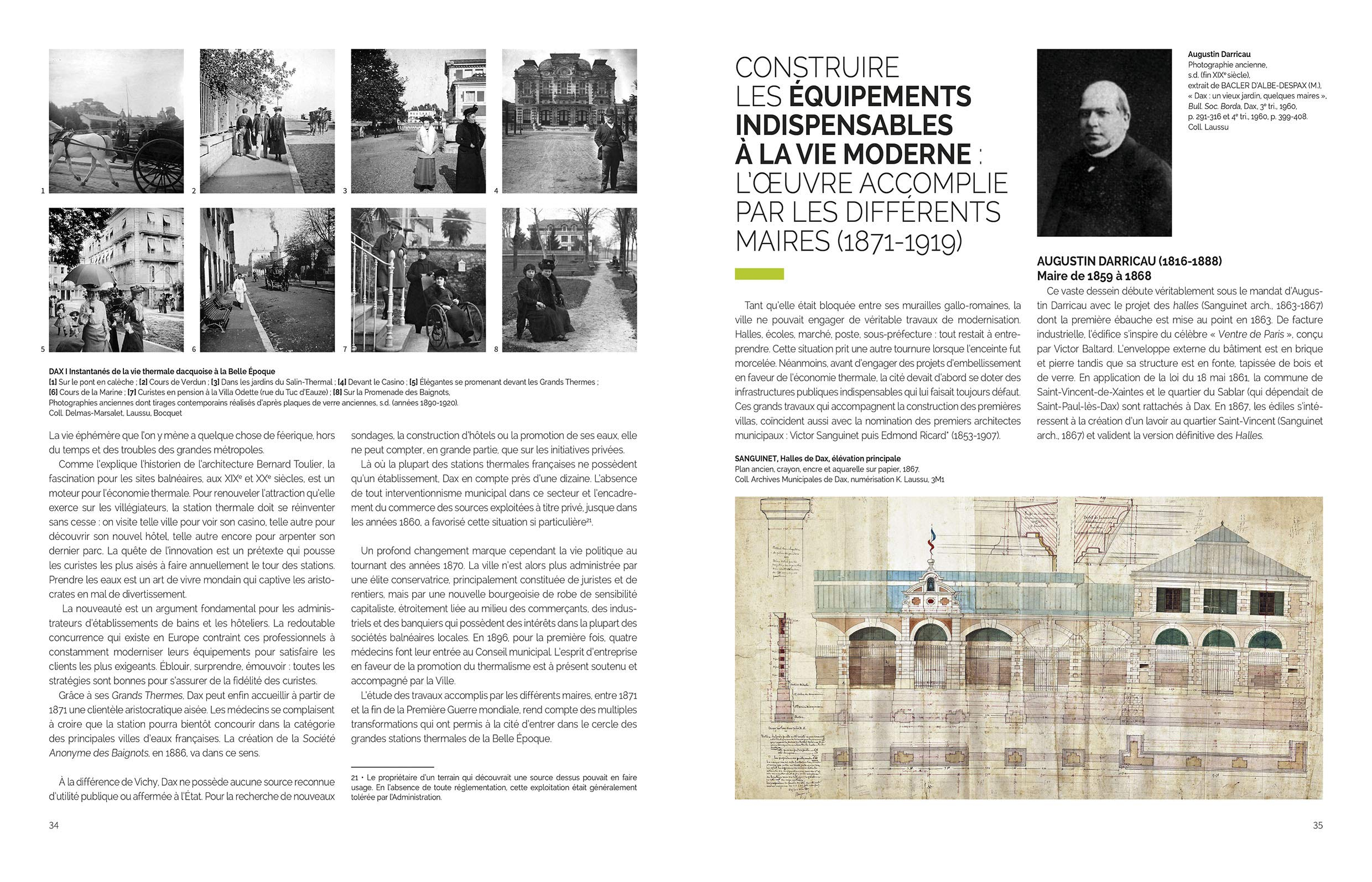 Dax architecture. Vol. 1. Urbanisme & villas de la Belle Epoque, 1850-1920