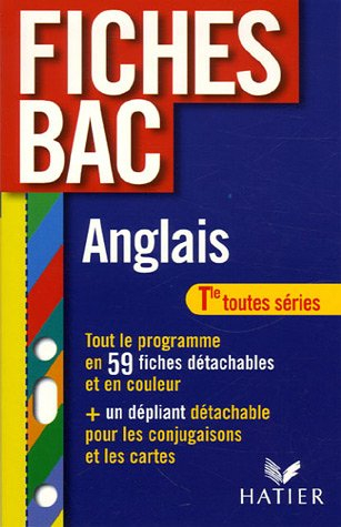 Anglais terminale toutes séries