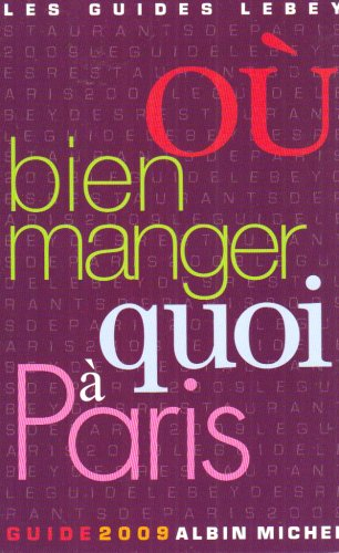 Où bien manger quoi à Paris