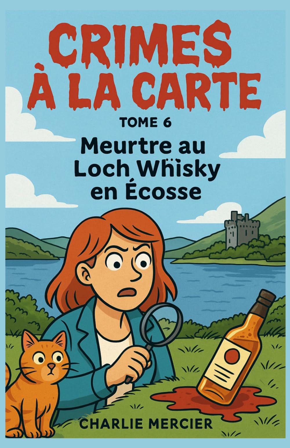 CRIMES À LA CARTE Tome 6 : Meurtre au Loch Whisky en Ecosse: Un cosy crime drôle, pétillant et dépay