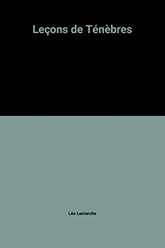 Leçons de ténèbres