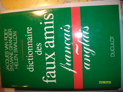 dictionnaire des faux amis français-anglais