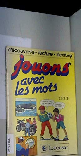 Jouons avec les mots : CP, CE