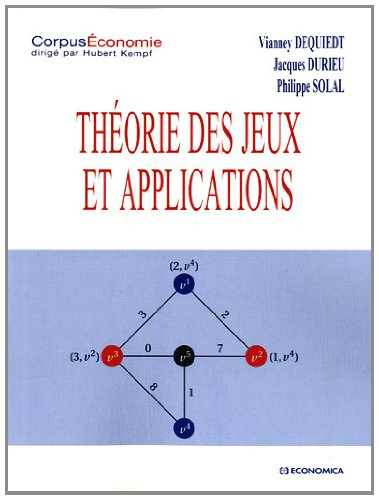 Théorie des jeux et applications