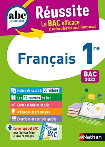 Français 1re : bac 2023