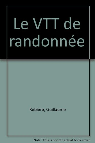 J'aime le VTT de randonnée