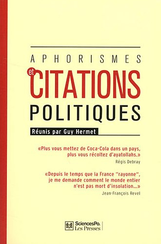 Aphorismes et citations politiques