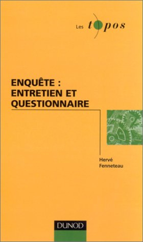 Enquête : entretien et questionnaire