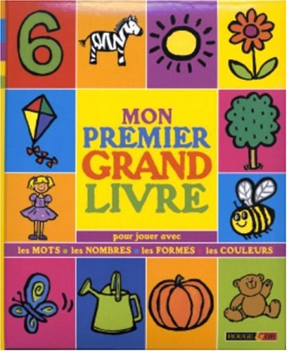 Mon premier grand livre : pour jouer avec les mots, les nombres, les formes, les couleurs