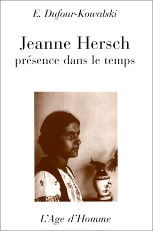 Jeanne Hersch : présence dans le temps