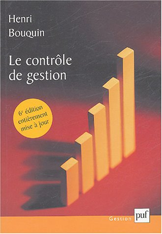 le contrôle de gestion : contrôle de gestion, contrôle d'entreprise et gouvernance