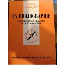 La Bibliographie