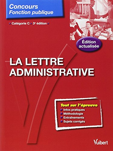 La lettre administrative : catégorie C