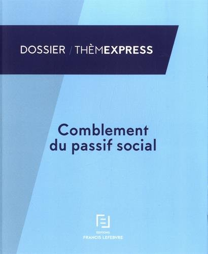 Comblement du passif social