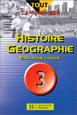 Histoire, géographie, éducation civique, 3e