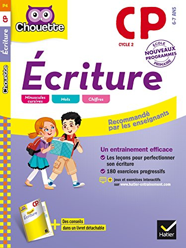 Ecriture CP, cycle 2, 6-7 ans : nouveau programme