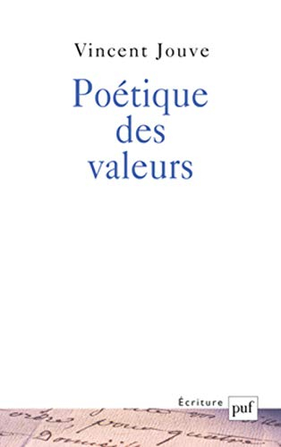 Poétique des valeurs