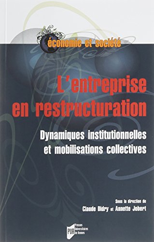 L'entreprise en restructuration : dynamiques institutionnelles et mobilisations collectives