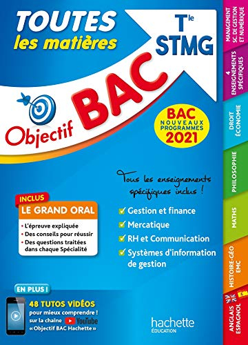 Toutes les matières terminale STMG : bac 2021, nouveaux programmes