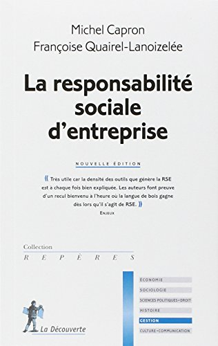 La responsabilité sociale d'entreprise
