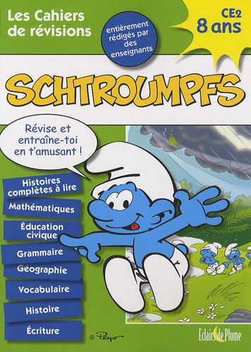 Les cahiers de révisions Schtroumpfs, CE2 8 ans