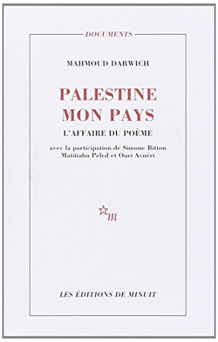 Palestine mon pays : l'affaire du poème