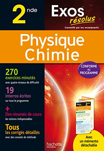 Physique chimie 2de