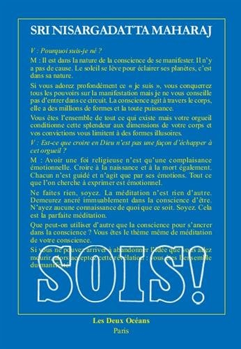 Sois ! : entretiens 1978-1980