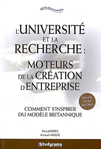 L'université et la recherche, moteurs de la création d'entreprise : comment s'inspirer du modèle bri