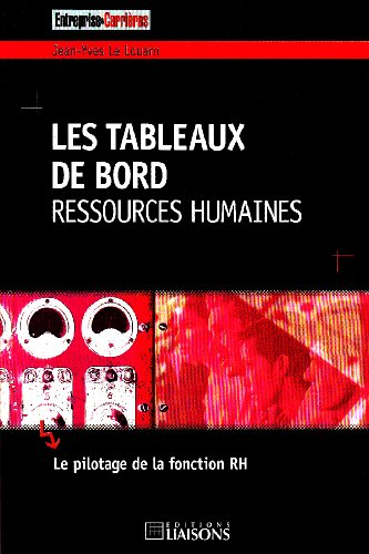 Les tableaux de bord : ressources humaines : le pilotage de la fonction RH