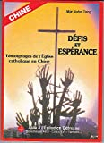 Défis et espérance : témoignages de l'Eglise catholique en Chine