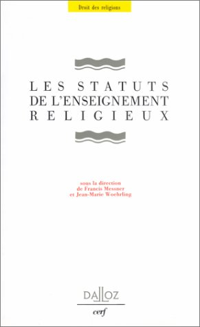 Les statuts de l'enseignement religieux