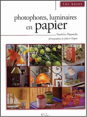 Photophores, luminaires en papier