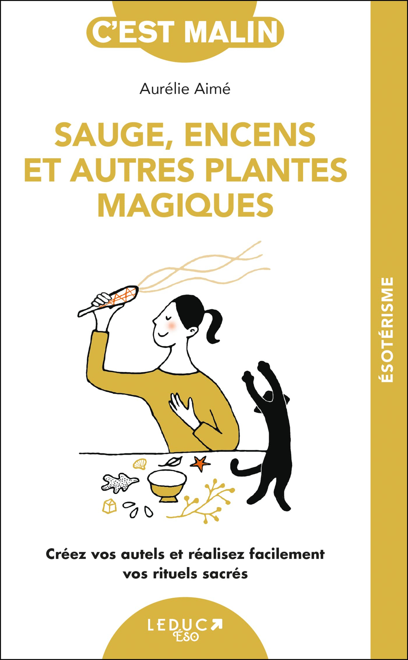 Sauge, encens et autres plantes magiques : créez vos autels et réalisez facilement vos rituels sacré