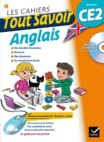 Les cahiers tout savoir anglais : CE2, 8-9 ans