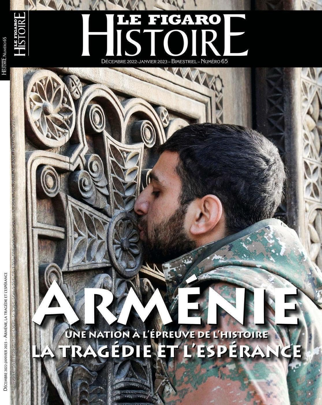 Le Figaro histoire, n° 65. Arménie : une nation à l'épreuve de l'histoire : la tragédie et l'espéran