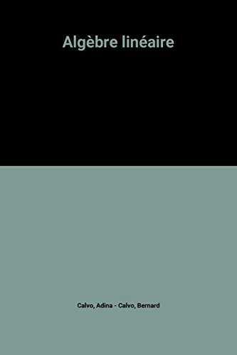 Algèbre linéaire