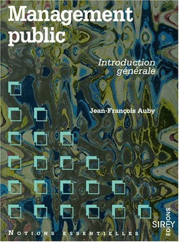 Management public : introduction générale