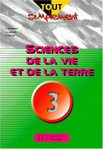 Sciences de la vie et de la terre, 3e