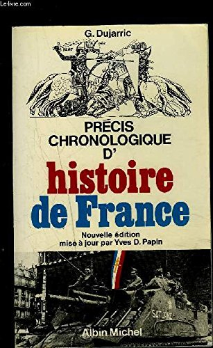 précis chronologique d'histoire de france