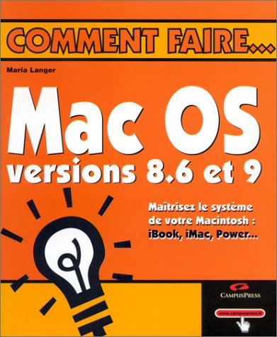 Mac OS versions 8.6 et 9