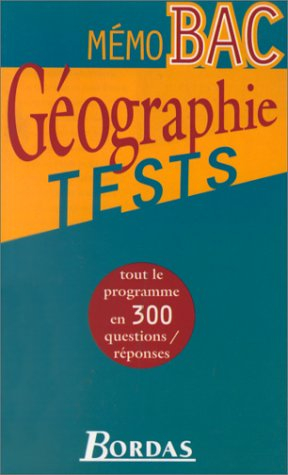 Géographie tests